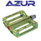 Azur Dual Sealed Bearing Pedal - Green