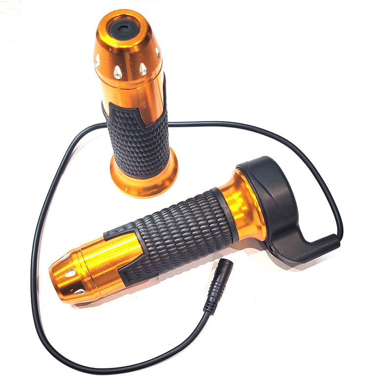 Throttle - Full Length Twist Grip - Right (GOLD)