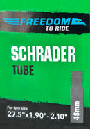 Bike Tube - 27.5" x 1.90"-2.10" (48mm) - Schrader