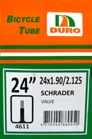 Bike Tube - 24" x 1.90-2.125" - Schrader