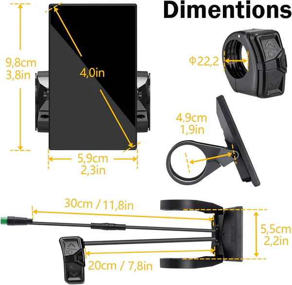Display Unit - Ultra DP-C010 (CAN-BUS)