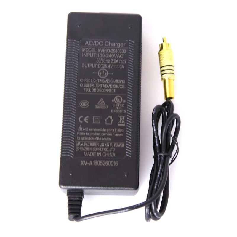 29.4V Charger for 24V Battery - RCA plug  ( 3 Amp )