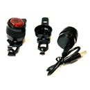 Light Set - 60/40 Lumens (USB Charge)  `CYCLOPS (Alloy)
