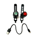 Light Set - 60/40 Lumens (USB Charge)  `CYCLOPS (Alloy)