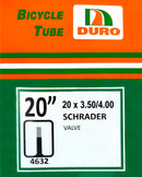 Bike Tube - 20" x 3.5/4.0" Fat Bike - Schrader