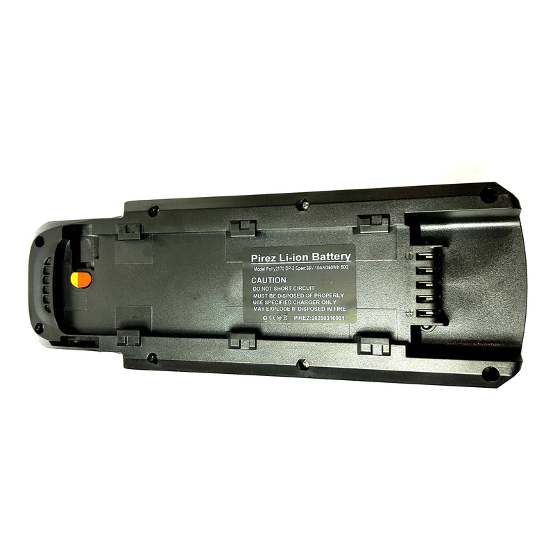 36V 10Ah Polly Shark - Lithium Ion Battery