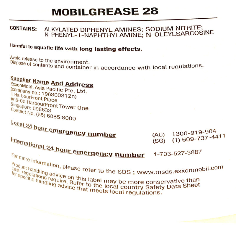 Mobilgrease 28 (2kg)