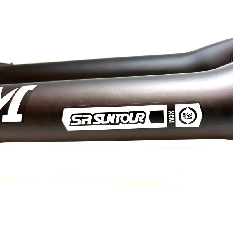 Front Suspension Forks - SR Suntour XCM34 Boost (with FREE Mudguard)