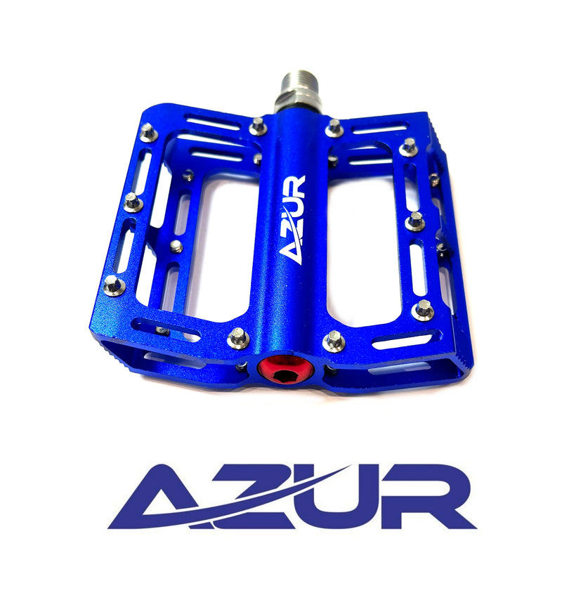 Azur Dual Sealed Bearing Pedal - Blue