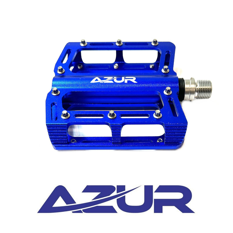 Azur Dual Sealed Bearing Pedal - Blue