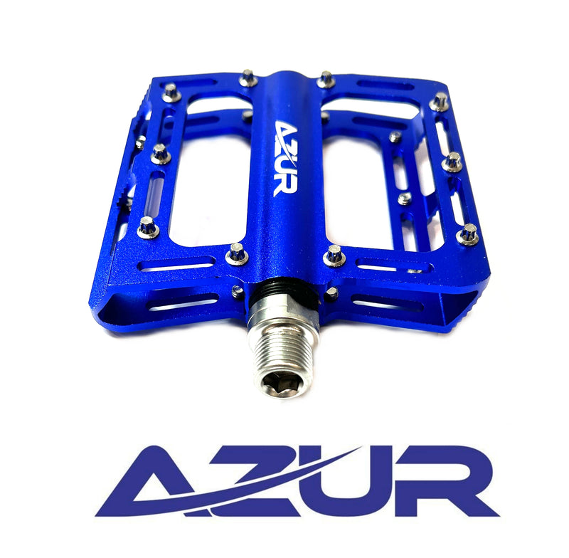 Azur Dual Sealed Bearing Pedal - Blue