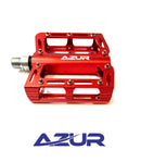 Azur Dual Sealed Bearing Pedal - Red