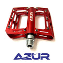 Azur Dual Sealed Bearing Pedal - Red