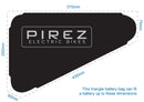 Triangle Battery Bag