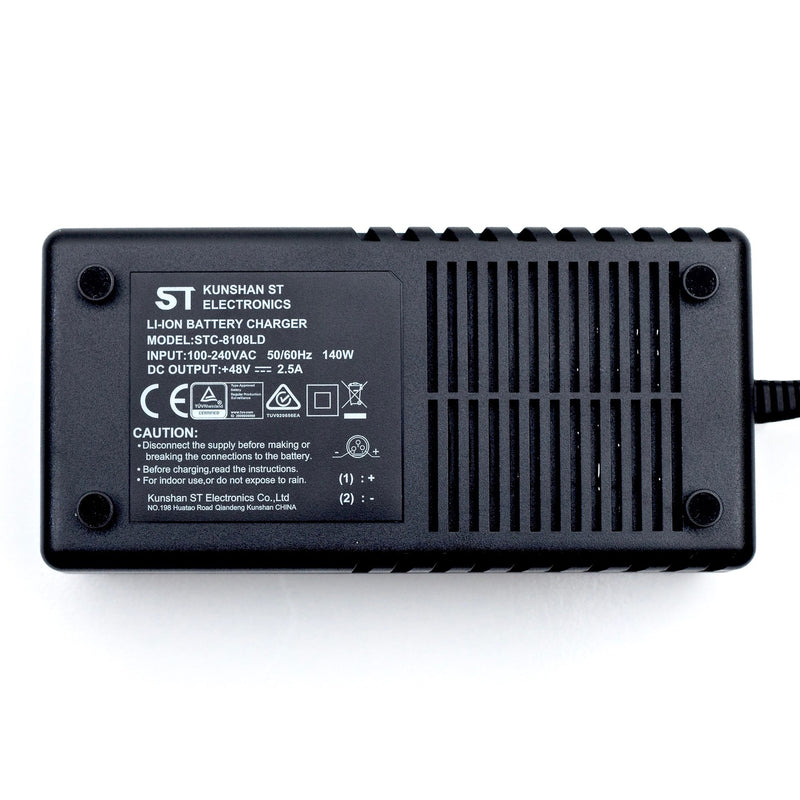 54.6V Charger for 48V Battery - RCA plug  ( 2.5 Amp )
