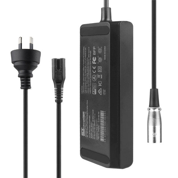 54.6V Charger for 48V Battery - XLR plug  ( 2 Amp )