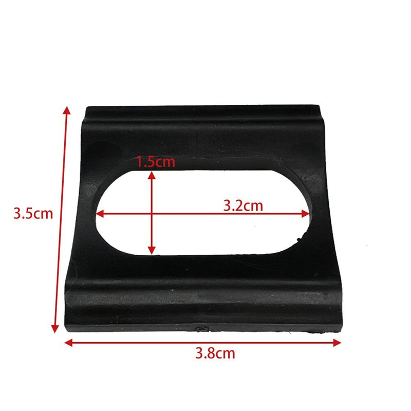 Battery Mount - Rubber Spacers