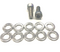 Pirez - Bottom Bracket Spacers - Fit Kit (Standard - Silver)