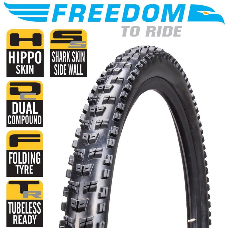 Bicycle Tyre - 29" x 2.35" - Foldable (Aztec)