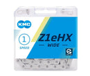 Electric Bike Chain - 01 Speed - KMC Z1eHX - Wide (Single Speed)