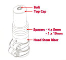 Stem Riser - Handlebar Height Extender