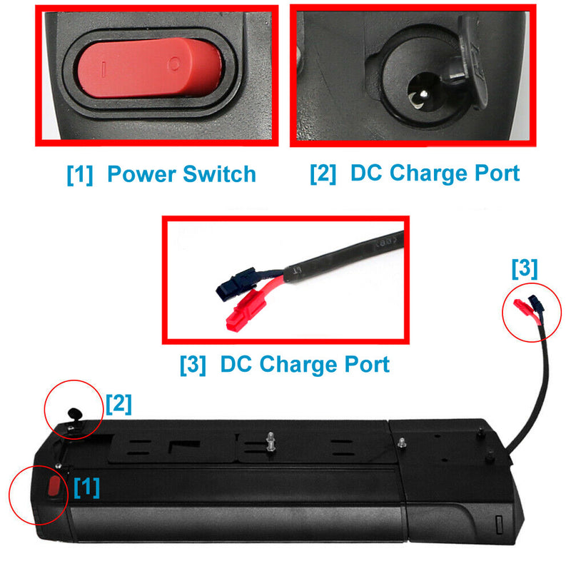 Rear Rack Battery Case (Slim)