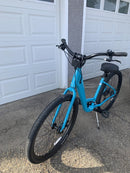 Scene 3 - Electric Hybrid Bike (Turquoise)