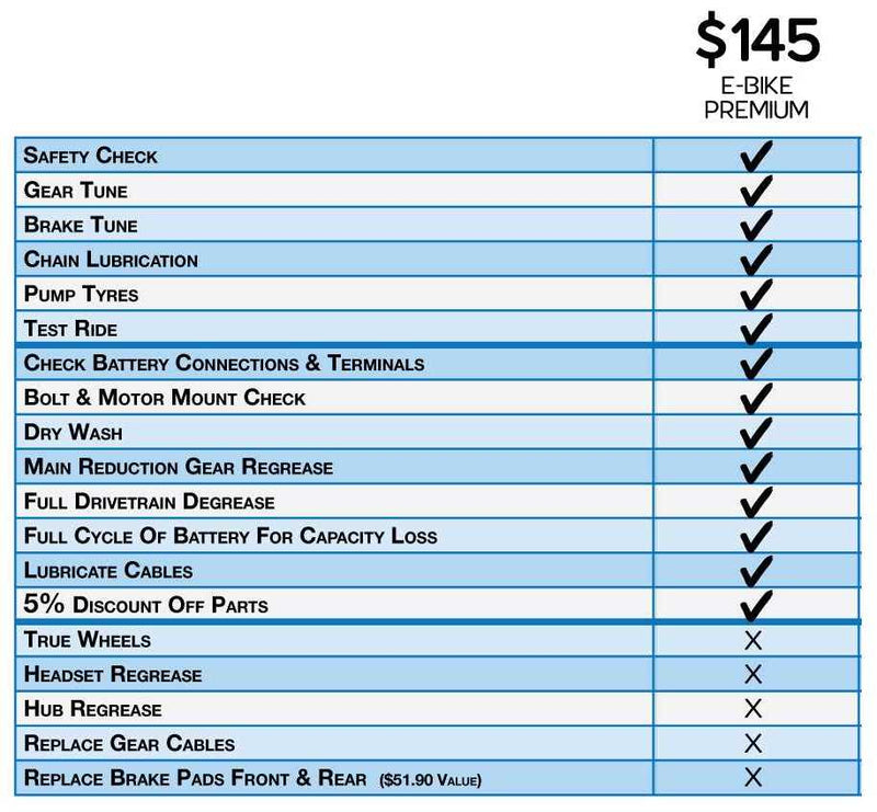 Service - Premium E-bike