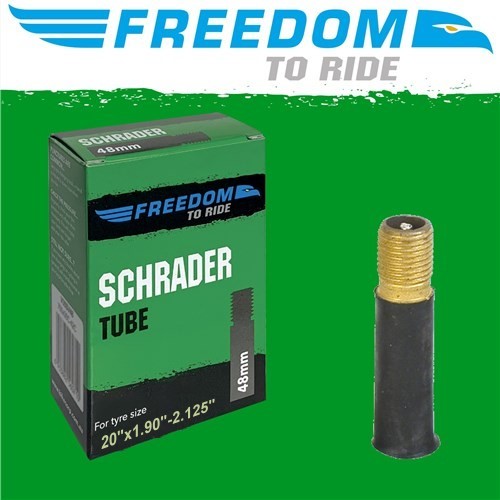 Bike Tube - 20" x 1.90-2.125" (48mm) - Schrader