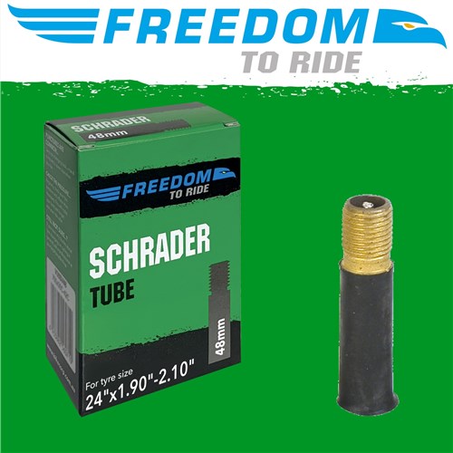 Bike Tube - 24" x 1.90-2.10" (48mm) - Schrader