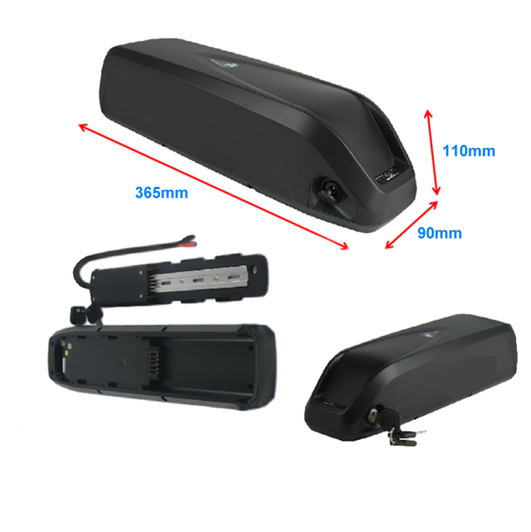 36V 16Ah Panasonic Downtube - Lithium Ion Battery